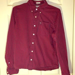 Abercrombie & Fitch men’s causal button down large